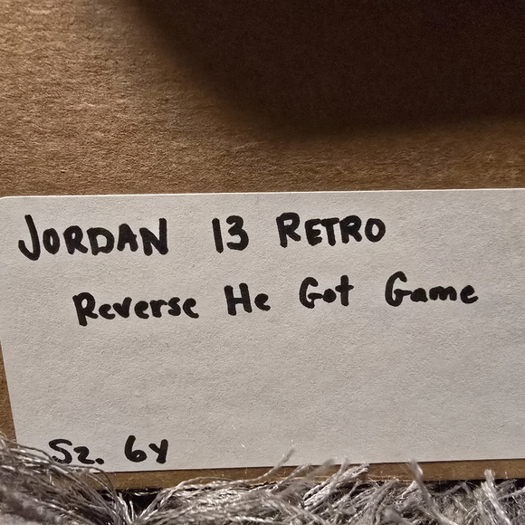 Jordan 13 retro "reverse he got game" size 6y 7.5w - Picture 7 of 7